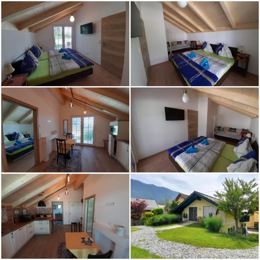 Apartments Edelweiß&Enzian - Gästehaus zum Fuchs Hermagor-Pressegger See Exterior foto